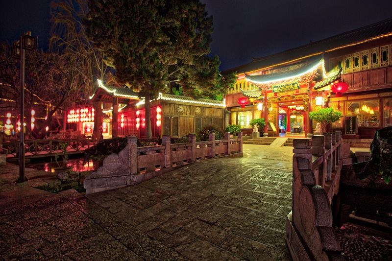 Lijiang Wangfu Hotel Eksteriør billede