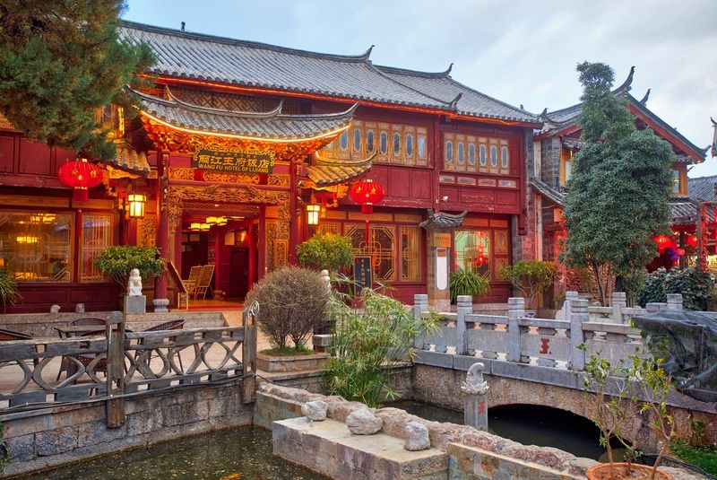 Lijiang Wangfu Hotel Eksteriør billede