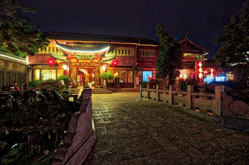 Lijiang Wangfu Hotel Eksteriør billede